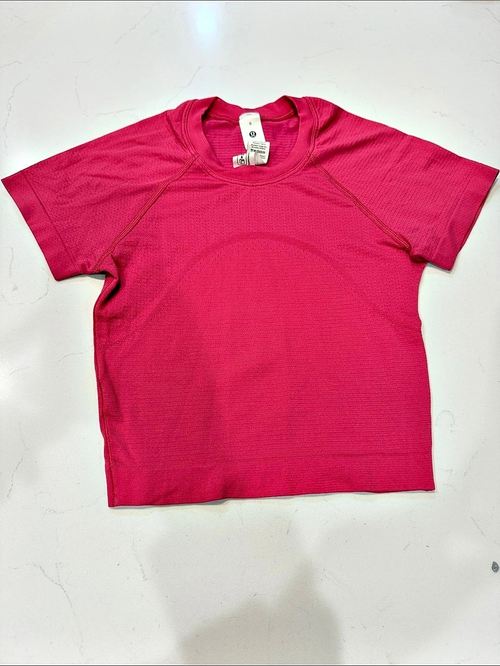 lululemon Swiftly Tech Short-Sleeve Shirt Pink Size 0